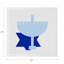 Hanukkah Cotton Blend Square Napkins