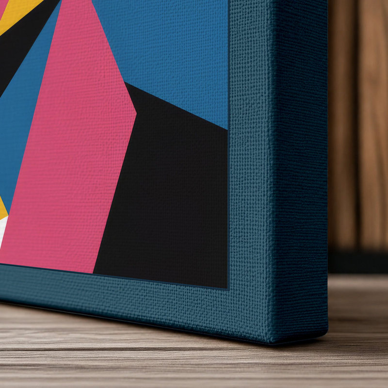 Print, 30x20 - 76.2 x 50.8 cm, Teal Border