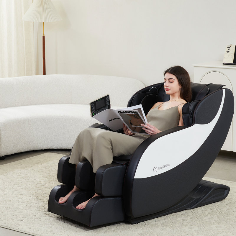 Fauteuil de massage Shiatsu pour corps entier Favor-BS-09, Noir