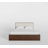 Milano Walnut King Boucle Headboard Bed-1753600402-1753600400