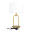 Lampe de table dorée-91864067