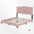 Jitsuo Tufted Upholstered Platform Bed-323897047-323897051