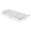 Coussin de banc antidérapant Winston Porter, 33 po x 14 po x 3 po-1453970618