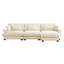Canapé modulaire surdimensionné en velours super confortable avec repose-pieds mobile-129595632-129595633