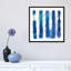 Reproduction d’art sur toile tendue rythme et teinte sur fond blanc-19754176-74759601-74759606
