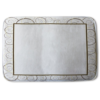 Ajwaa Memory Foam Non-Slip Bath Rug