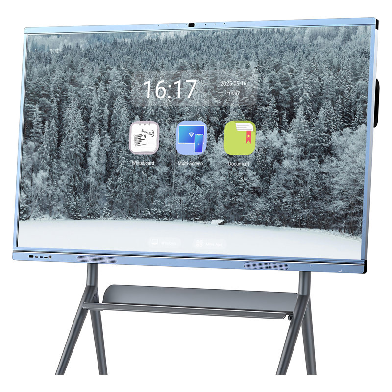 Solde JYXCN! Tableau blanc interactif tout-en-un à écran tactile intelligent avec système double, partage de nuage en tout temps, idéal pour les fiançailles en classe, le bureau