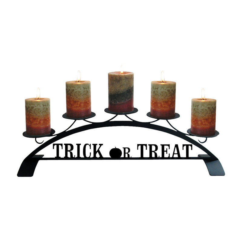 5.25'' H Metal Tabletop Candelabra