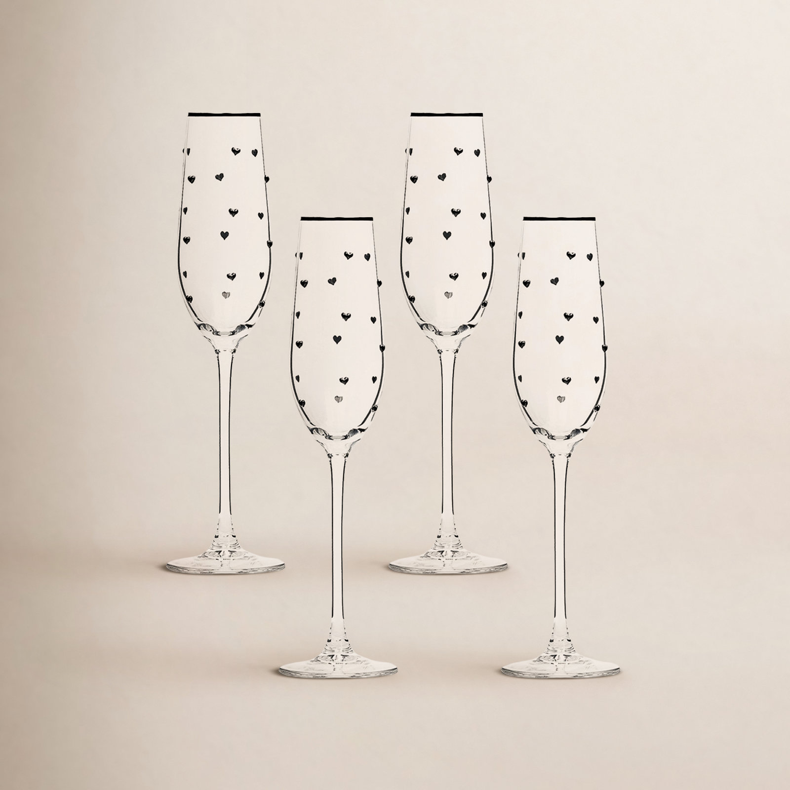 10 Strawberry Street Bow Champagne Flute
