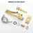 Single-Hole Single-Handle Bathroom Faucet With Drain Assembly