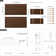 Wooden Pegboard Modular Display Organization Storage Wall Hooks Shelf(Colour:Walnut)