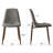 Jozwiak Upholstered Side Chair with Metal Legs-447763015