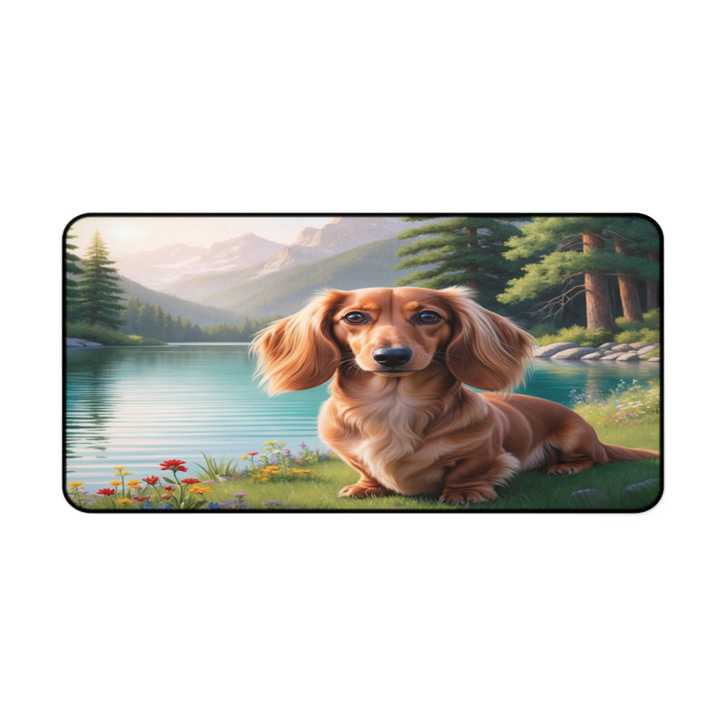 Polyester Desk Pad, 31.5x15.5