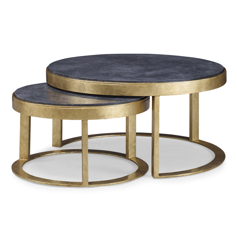 Lunsford Stone Nesting Cocktail Table