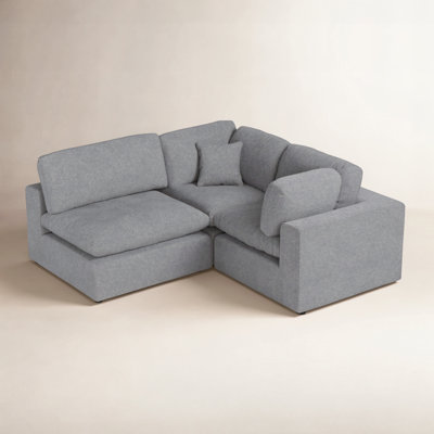 Jossa 3-Piece Modular Upholstered Sofa