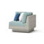 Chaise de terrasse avec coussins Sunbrella Ehrenfried-579895080-579895087