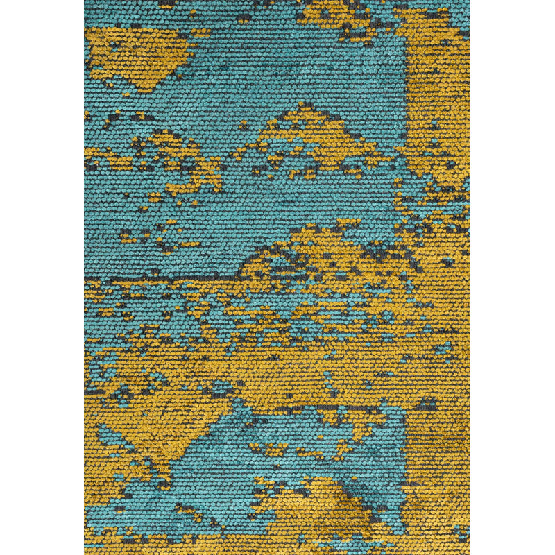 Rapture Abstract Area Rug, Square 9'
