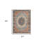 Tapis bleu tissé à la main Medallion-1733220788