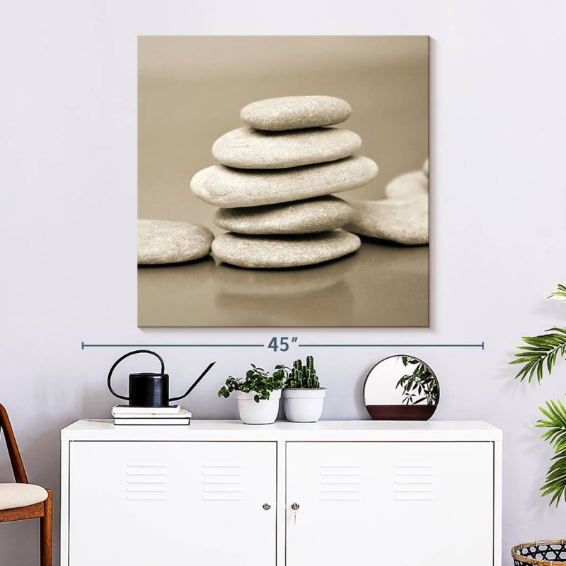 Kerrick Zen Pebbles I, H 36 po x l 36 po