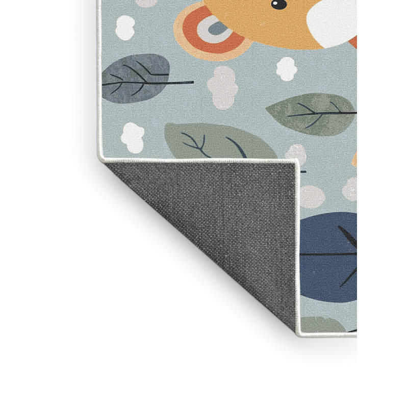 Tapis pour enfants East Urban Home, Rectangle 6 pi x 9 pi
