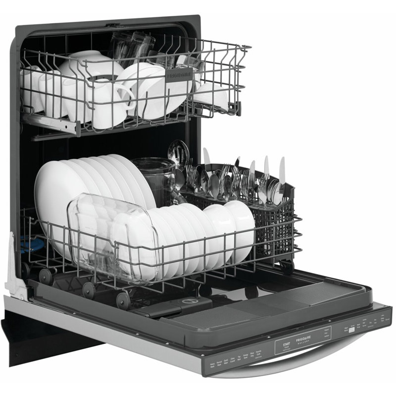 Frigidaire Gallery 24" Plastic Tub Built-In Dishwasher Ultra Quiet