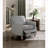 Recliners Traditional Push Back Reclining Chair, Slate Gray Fabric | Solid Wood Frame | 1pc