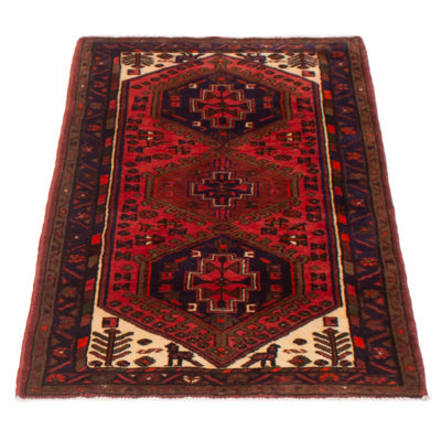 Konya Anatolian Red Rug 3'1" x 5'1"
