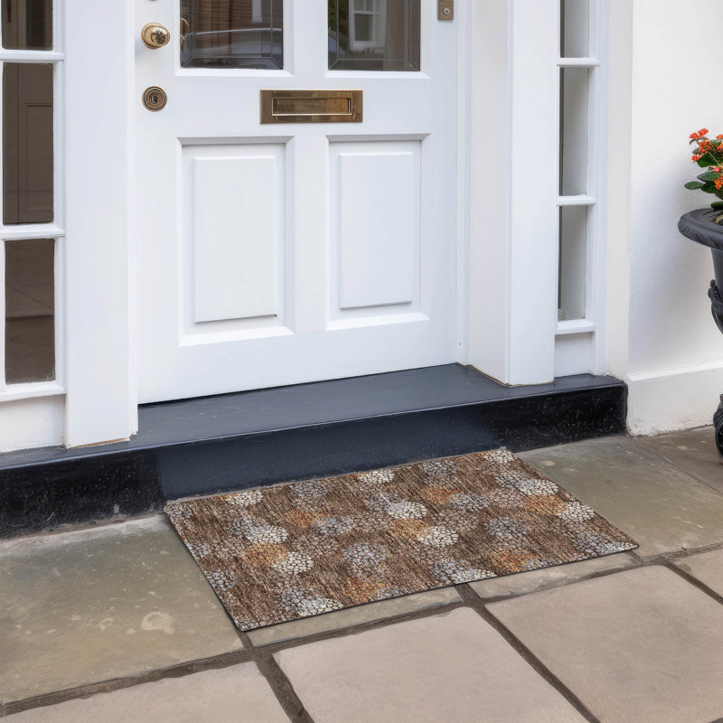 Tapis intérieur / extérieur Maliana, Rectangle 1 pi 8 po x 2 pi 6 po