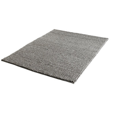 Elise Handmade Grey Rug