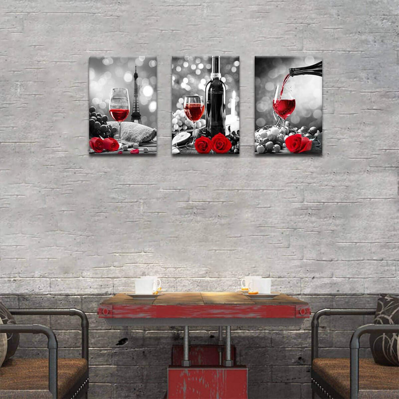 3 Piece Wrapped Canvas Print