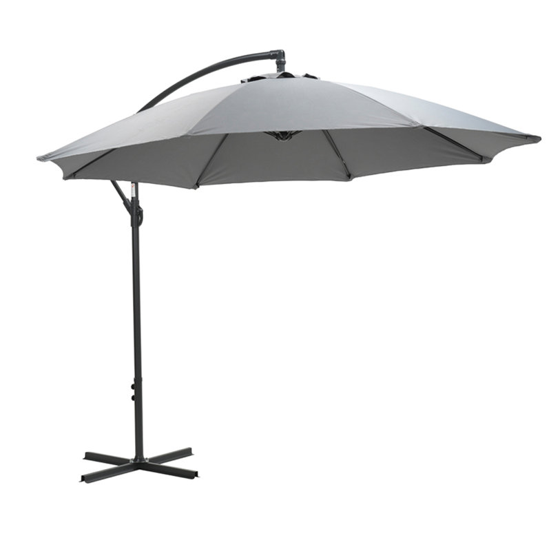 Chumasero 300cm Cantilever Parasol, Dark Grey, Royal Grey