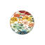 Tapis tissé à motif floral lavable-2063345799
