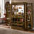 Timmerman Bar Wine Storage Cabinet With Keys And LED Lights-1800266776