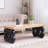 47" Rectangular Farmhouse Table with Carved Base-2023420718