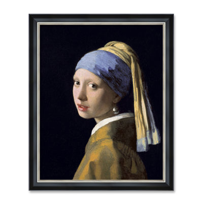 Girl With A Pearl Earring by Johannes Vermeer Art Reproduction