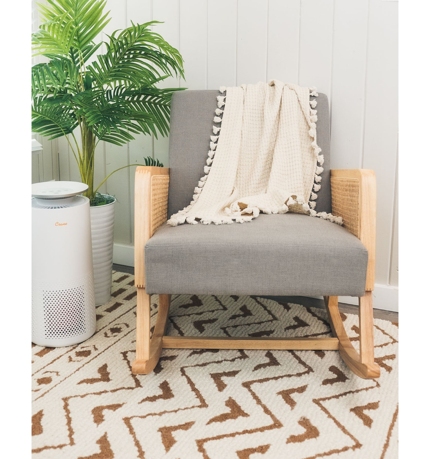 Kaleidoscope Cotton Muslin Baby Blanket
