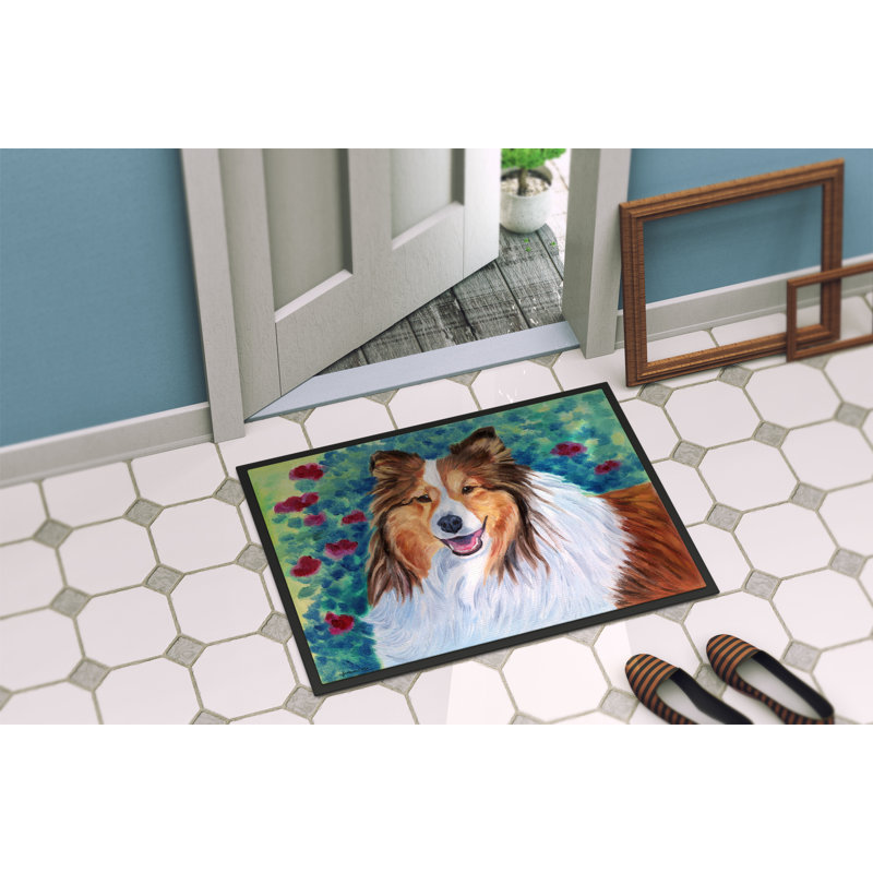Tapis de porte Westvale Sheltie, Rectangle 2 pi x 3 pi