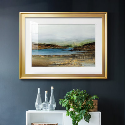 Lakeside, reproduction d'art encadrée sur papier