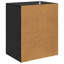 35cm W Manufactured Wood Bedside Table-469202654