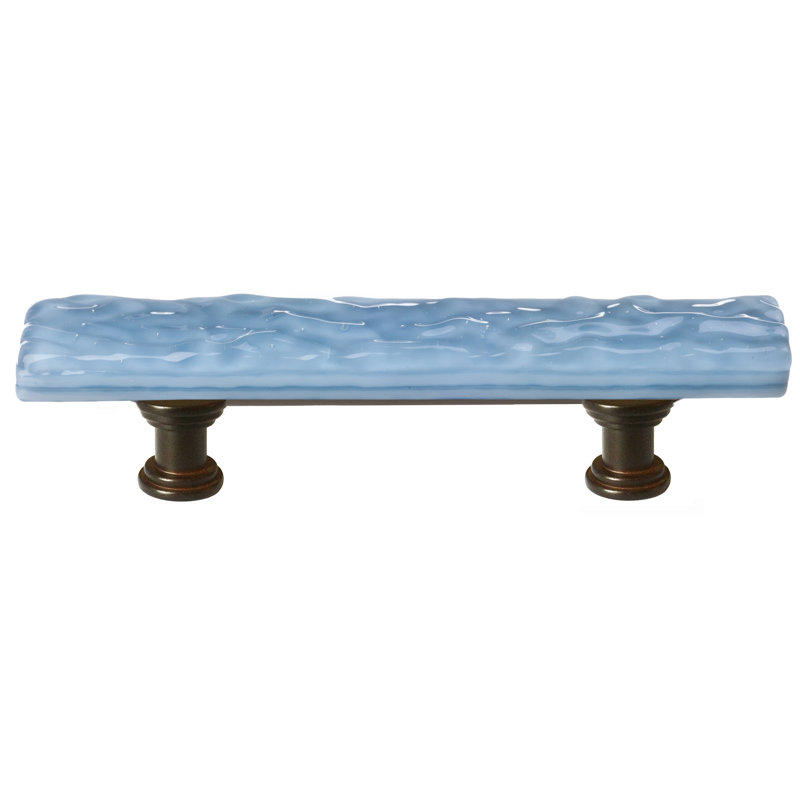 Skinny Glacier Bar / Handle Pull, Oil Rubbed Bronze, Powder Blue