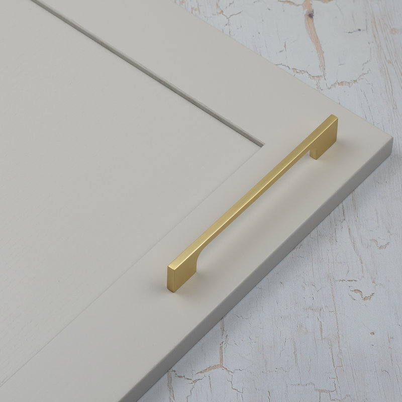 Slim Handle, 160mm, Brushed Brass
