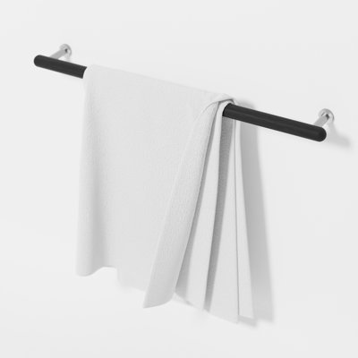 Iklakh 68cm Wood 1 Wall Towel Bar