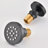 Matte Black Shower System - 4 Spray Modes, Easy Water Control 360° Rotation, Calcium Build-up