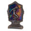 9" High Deco Posing Lady Accent Lamp-115471295