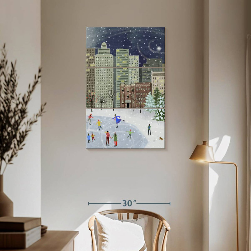 Lelend Christmas In The City II, H 57 po x l 36 po