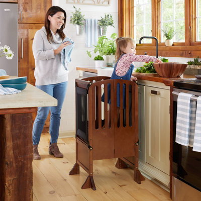 Contemporary Kitchen Helper Foldable Step Stool