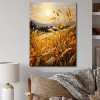 Countryside Wheat Field Of Gold II " Countryside Wheat Field Of Gold II "