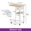 Wheel Side Table Set-1209010110-1209010111
