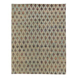 Handmade Silk and Wool Area Rug