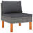 23.8" Wide Patio Sofa with Cushions-117660773-117660772